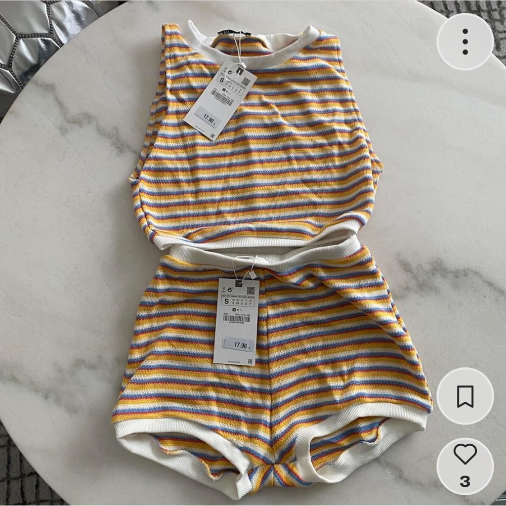 Zara short set